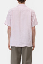 CLOSED Men's Short Sleeve Shirt - Pink Quartz Men's Tops - Sloane Boutique