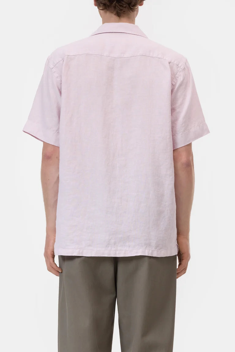 CLOSED Men's Short Sleeve Shirt - Pink Quartz Men's Tops - Sloane Boutique