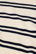 CLOSED Men's Striped Crewneck Jumper - Ivory Men's Tops - Sloane Boutique
