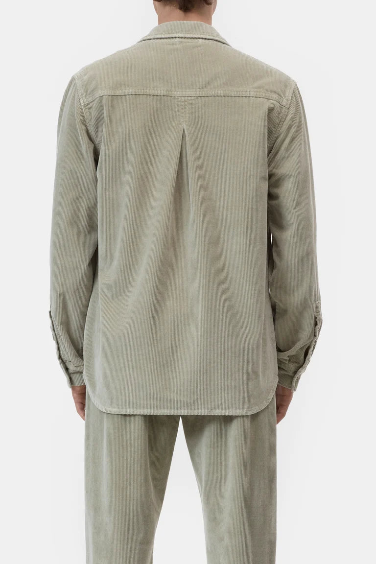 CLOSED Men's Utility Shirt - Lichen Green Men's Tops - Sloane Boutique