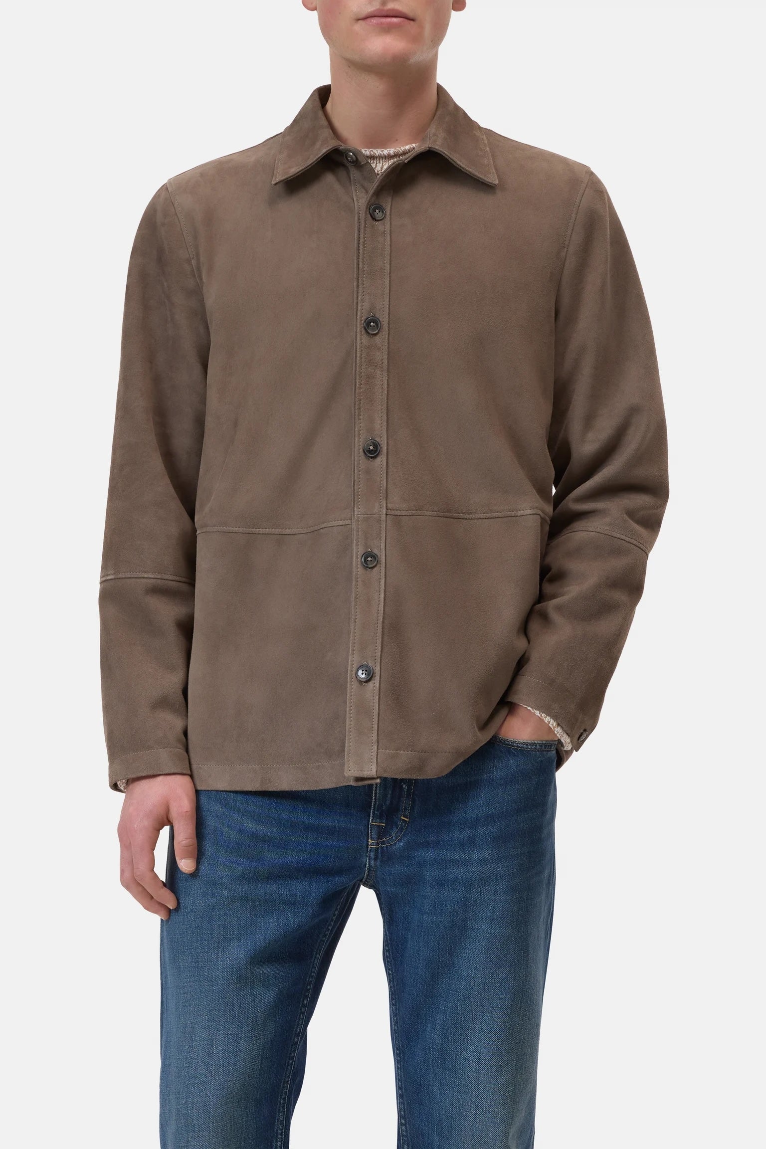 CLOSED Men's Worker Jacket - Strato Grey Outerwear - Sloane Boutique