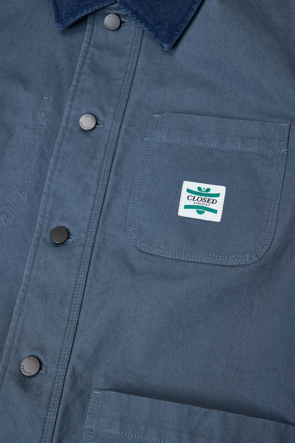 CLOSED Men's Worker Jacket - Strato Grey Outerwear - Sloane Boutique