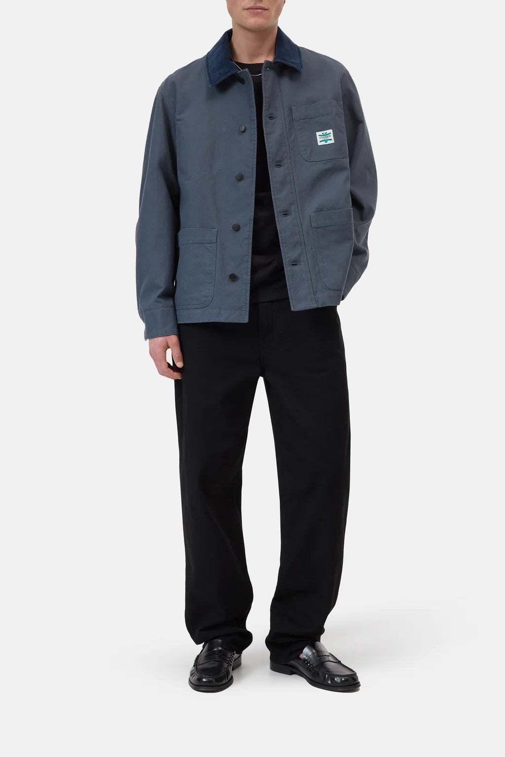 CLOSED Men's Worker Jacket - Strato Grey Outerwear - Sloane Boutique