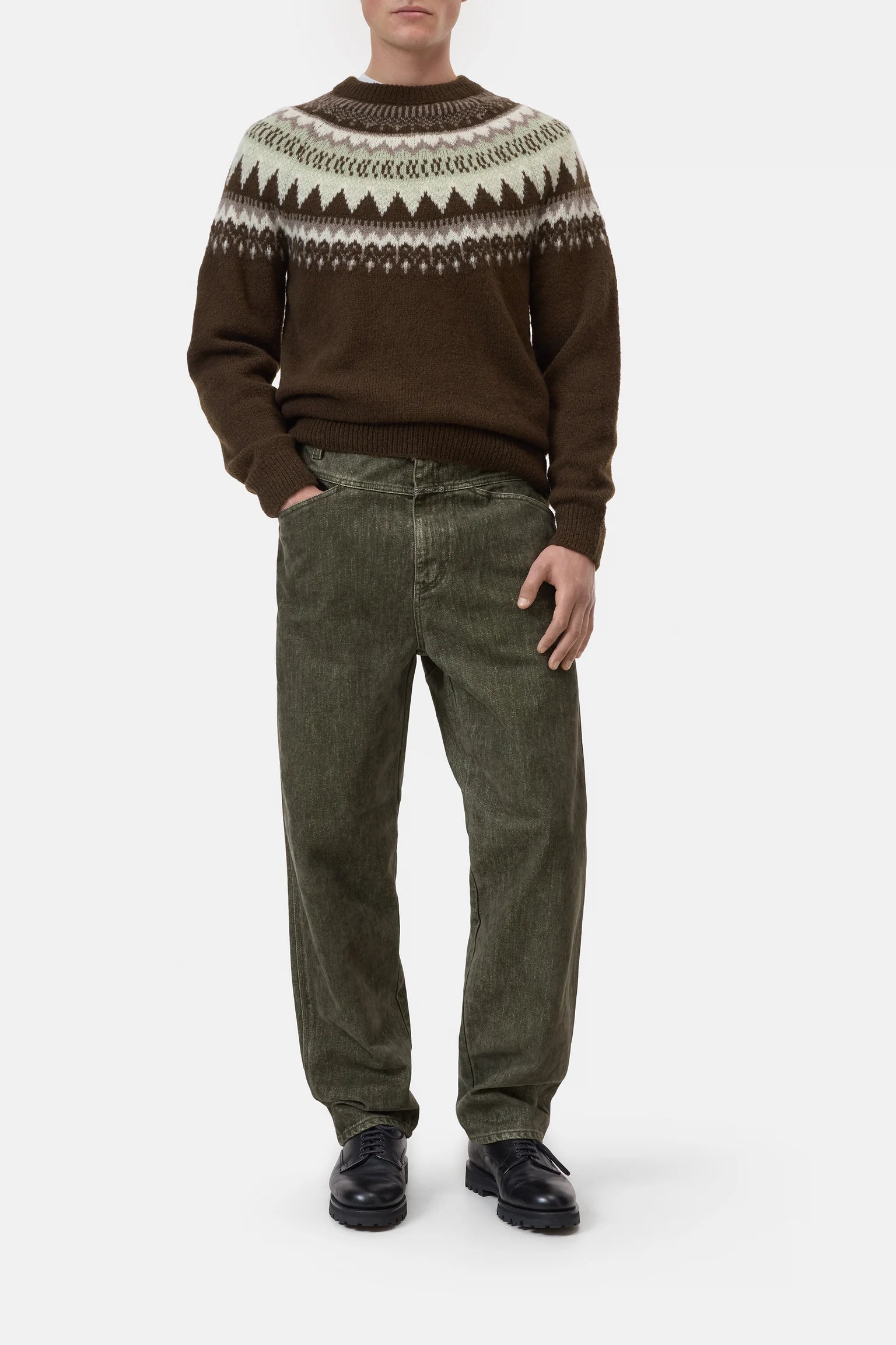 CLOSED Men's X-Tend Loose Pant - Forest Men's Bottoms - Sloane Boutique