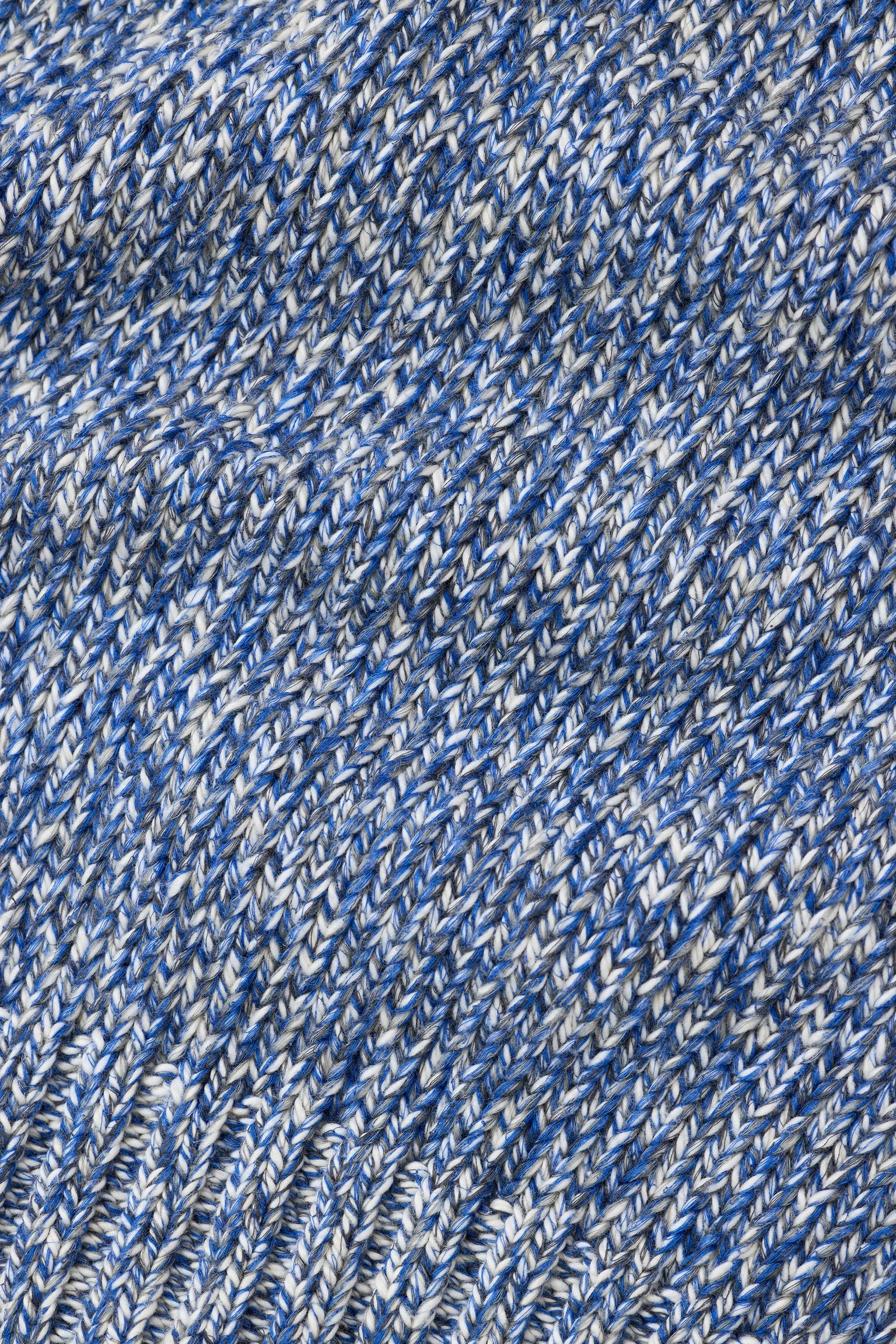Closed Mouliné Crewneck - Harbour Blue Men's Tops - Sloane Boutique