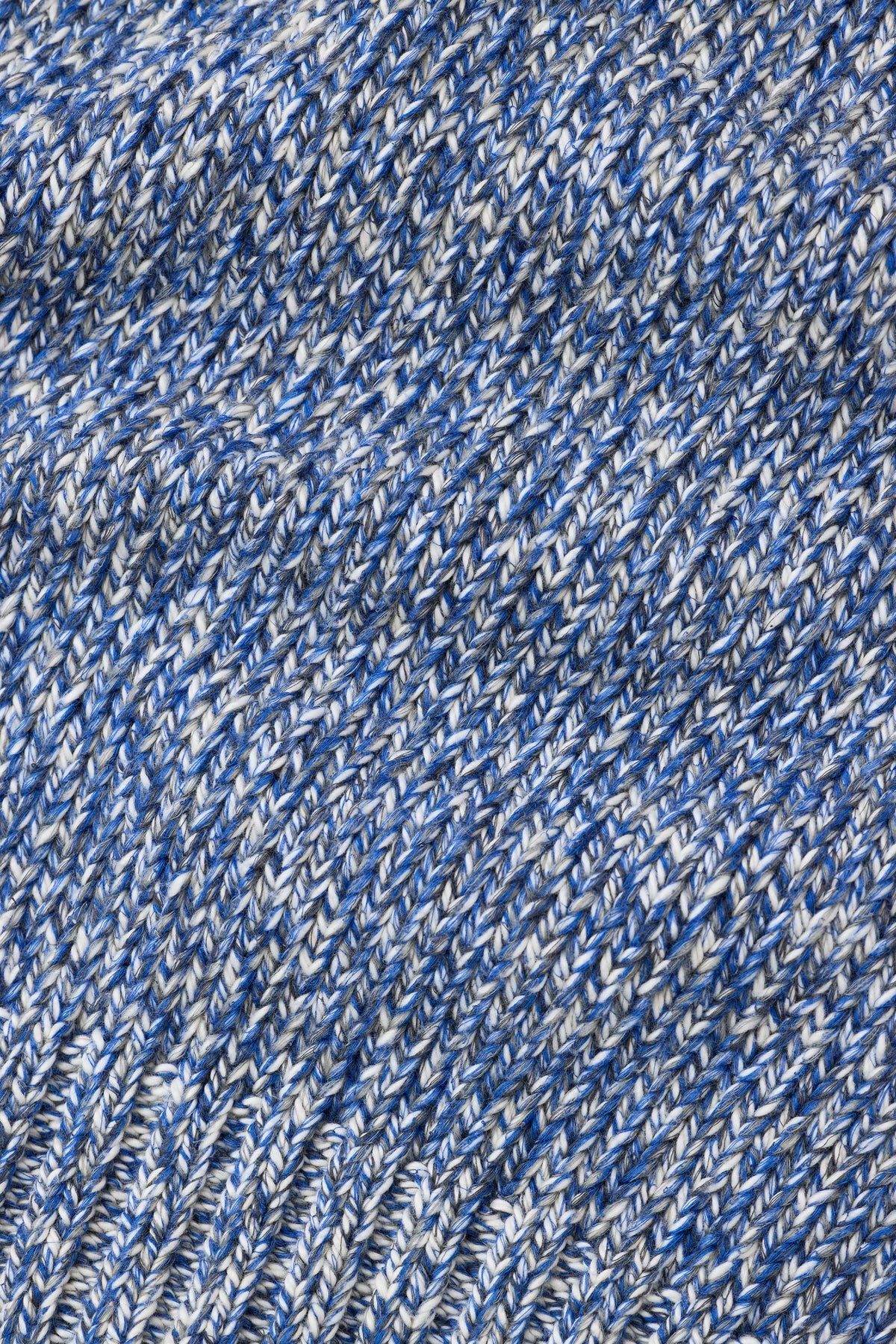 Closed Mouliné Crewneck - Harbour Blue Men's Tops - Sloane Boutique