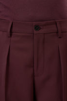 CLOSED Ruthy Pant - Dark Raisin Red Women's Bottoms - Sloane Boutique