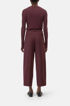 CLOSED Ruthy Pant - Dark Raisin Red Women's Bottoms - Sloane Boutique