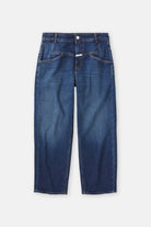 CLOSED Stover-X Relaxed Denim - Dark Blue Women's Bottoms - Sloane Boutique