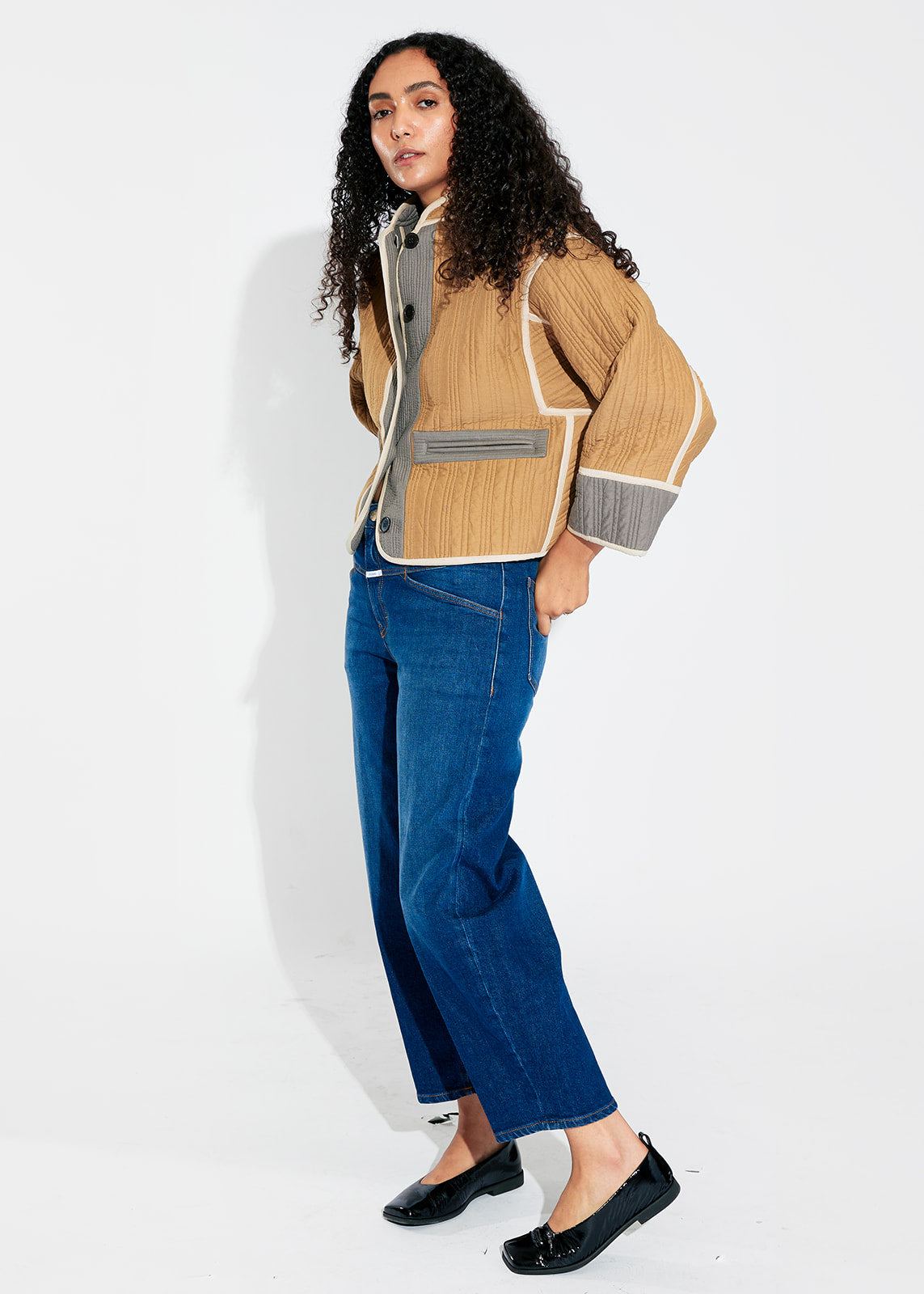 CLOSED Stover-X Relaxed Denim - Dark Blue Women's Bottoms - Sloane Boutique