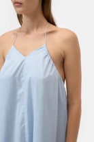 CLOSED Strap Sundress - Dove Blue Dresses - Sloane Boutique