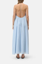 CLOSED Strap Sundress - Dove Blue Dresses - Sloane Boutique
