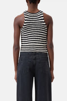 Closed Stripe Tank Top - Black / White Women's Tops - Sloane Boutique