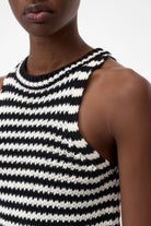 Closed Stripe Tank Top - Black / White Women's Tops - Sloane Boutique