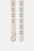 Closed Studded Belt - Dune Beige Accessories - Sloane Boutique