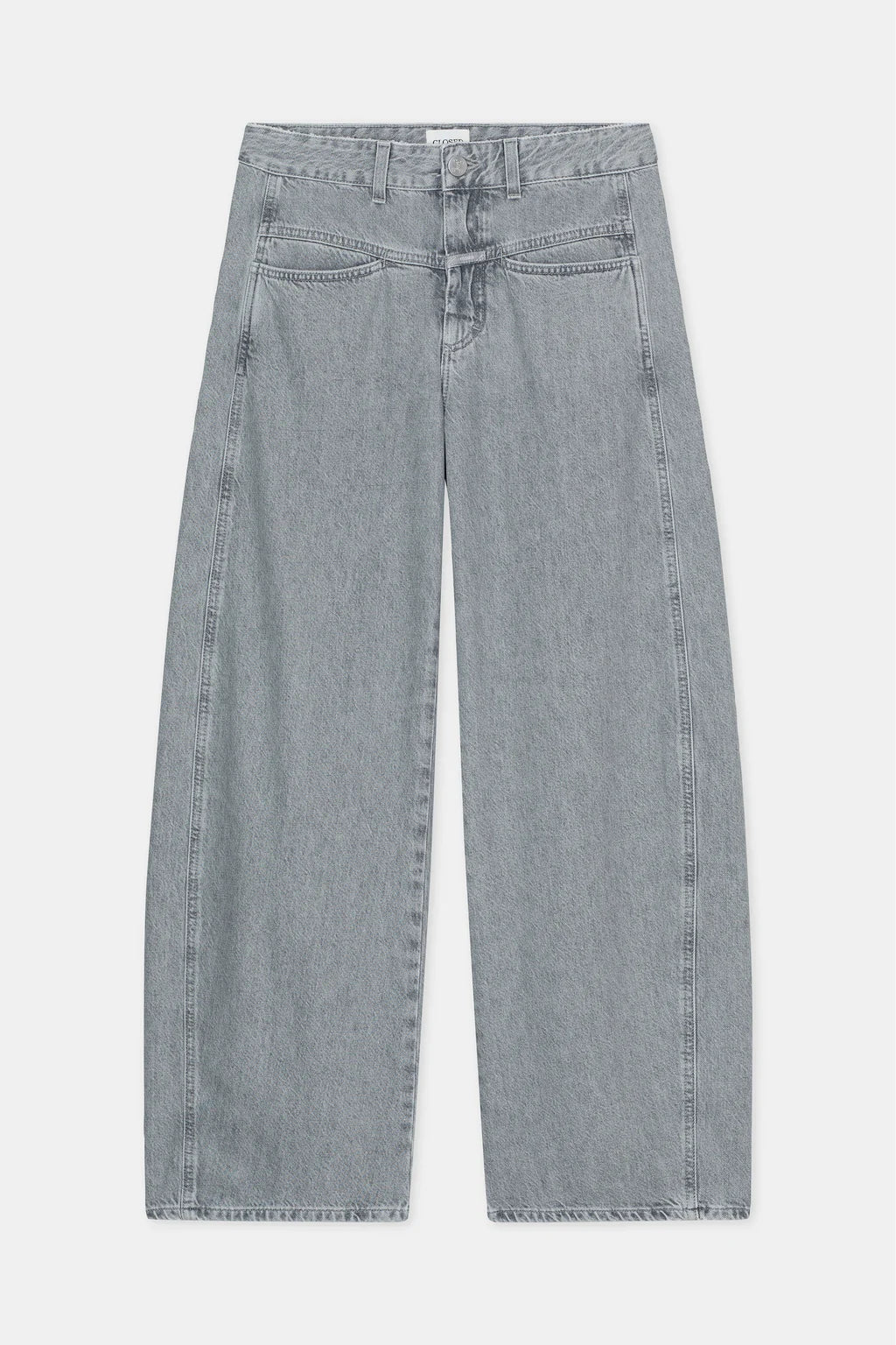 CLOSED Tori-X Barrel Jeans - Mid Grey Women's Bottoms - Sloane Boutique