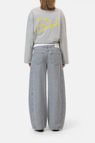 CLOSED Tori-X Barrel Jeans - Mid Grey Women's Bottoms - Sloane Boutique