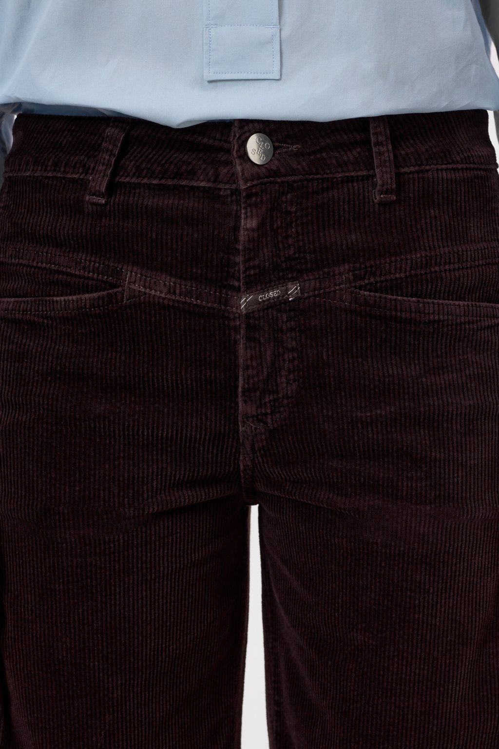 Closed Tori-X Corduroy Pants - Cinder Brown Women's Bottoms - Sloane Boutique