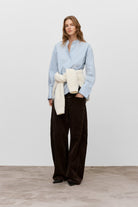 Closed Tori-X Corduroy Pants - Cinder Brown Women's Bottoms - Sloane Boutique