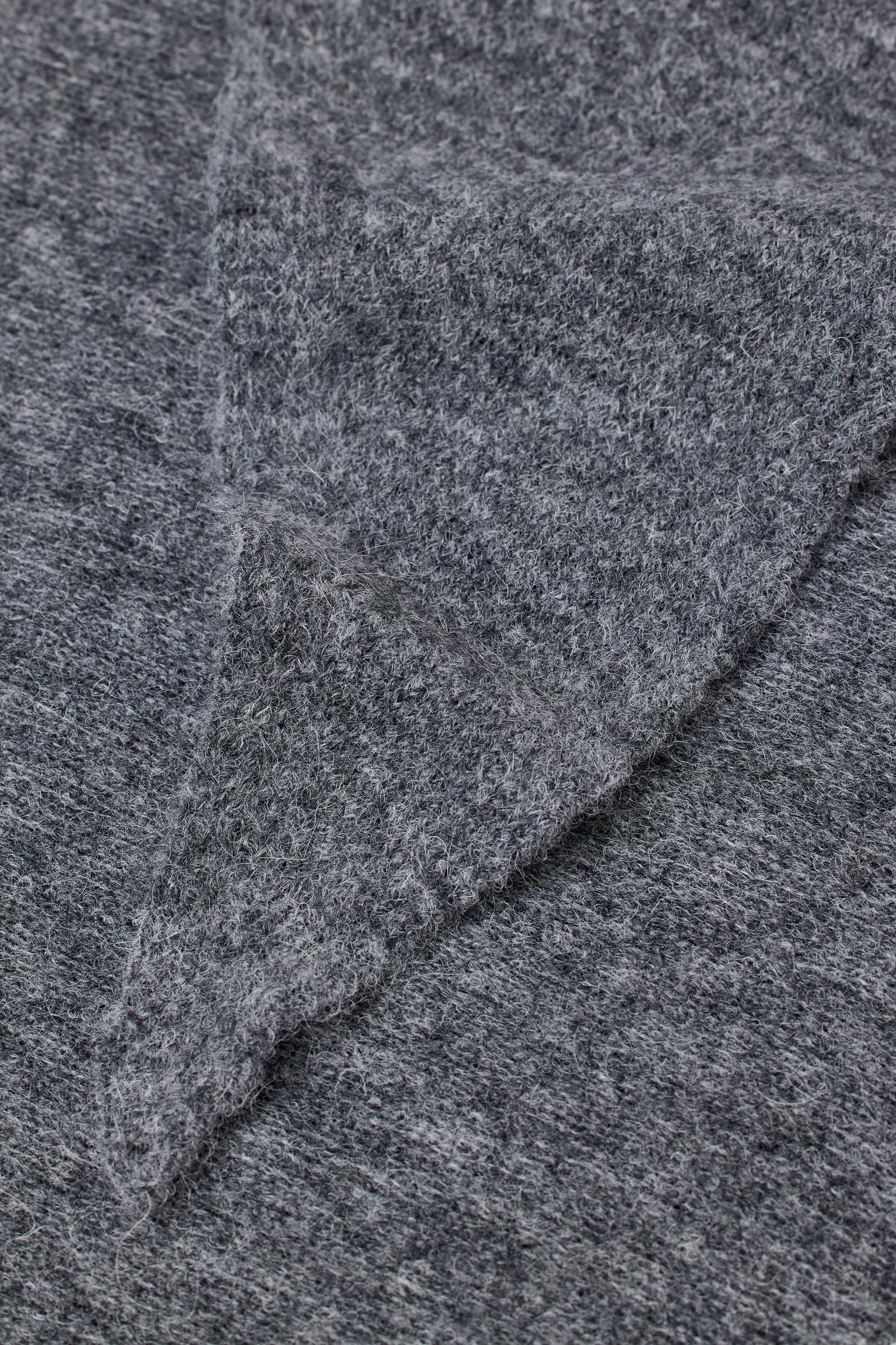 Closed Triangle Scarf - Dark Grey Melange Accessories - Sloane Boutique