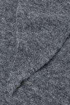 Closed Triangle Scarf - Dark Grey Melange Accessories - Sloane Boutique