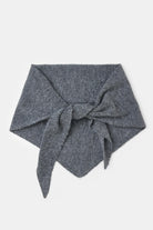 Closed Triangle Scarf - Dark Grey Melange Accessories - Sloane Boutique