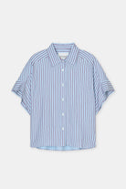 CLOSED Turn-Up Shirt - Dove Blue Women's Tops - Sloane Boutique