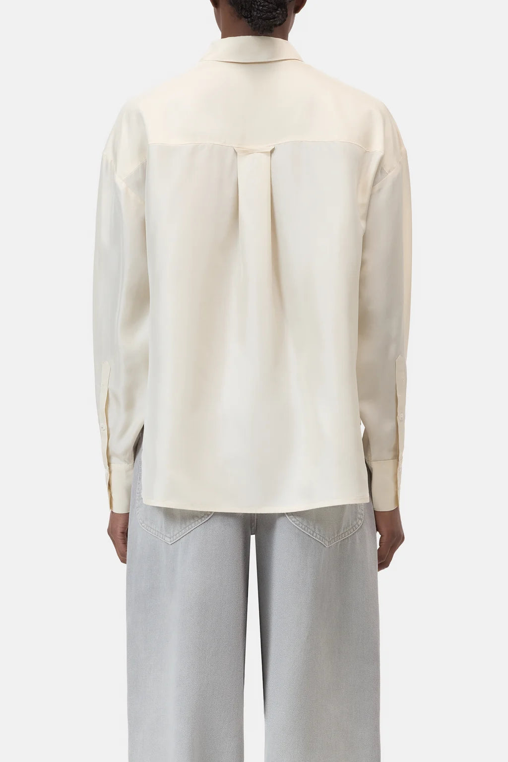 Closed Utility Shirt - Ecru Women's Tops - Sloane Boutique