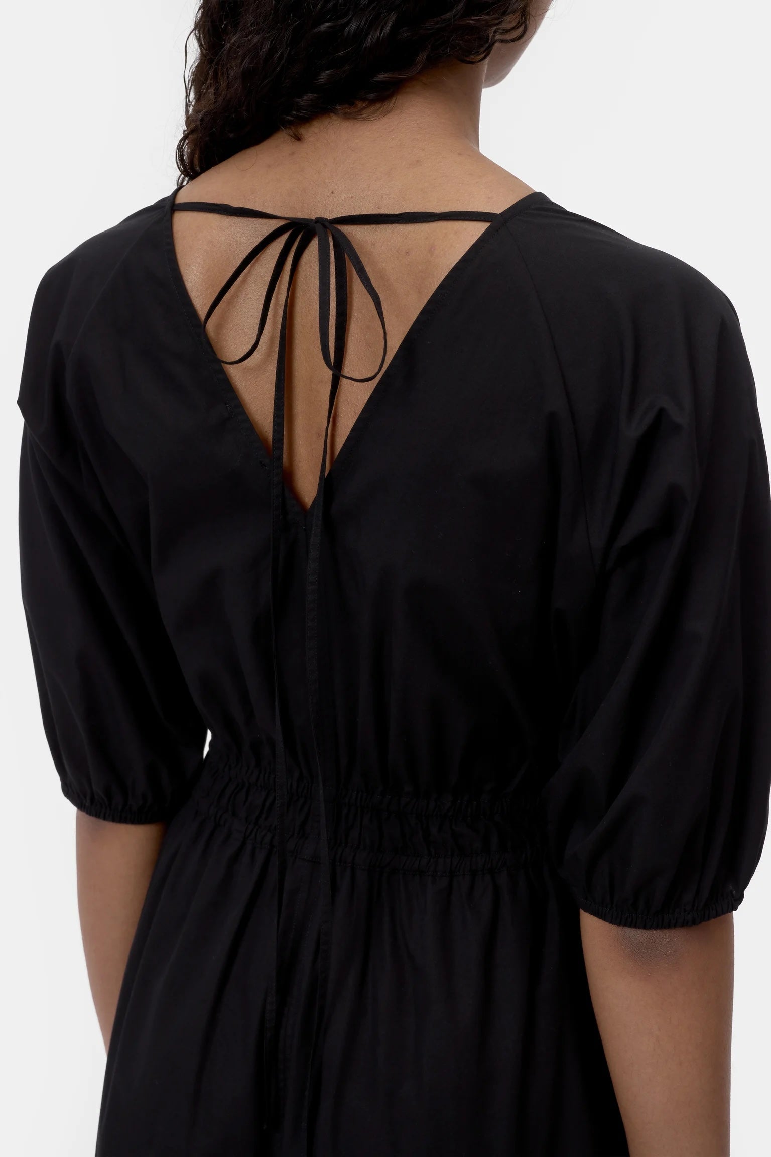 CLOSED V-Neck Dress - Black Dresses - Sloane Boutique