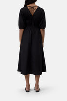 CLOSED V-Neck Dress - Black Dresses - Sloane Boutique