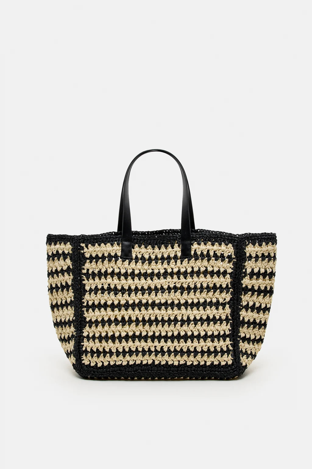CLOSED Woven Bag - Black Handbags - Sloane Boutique