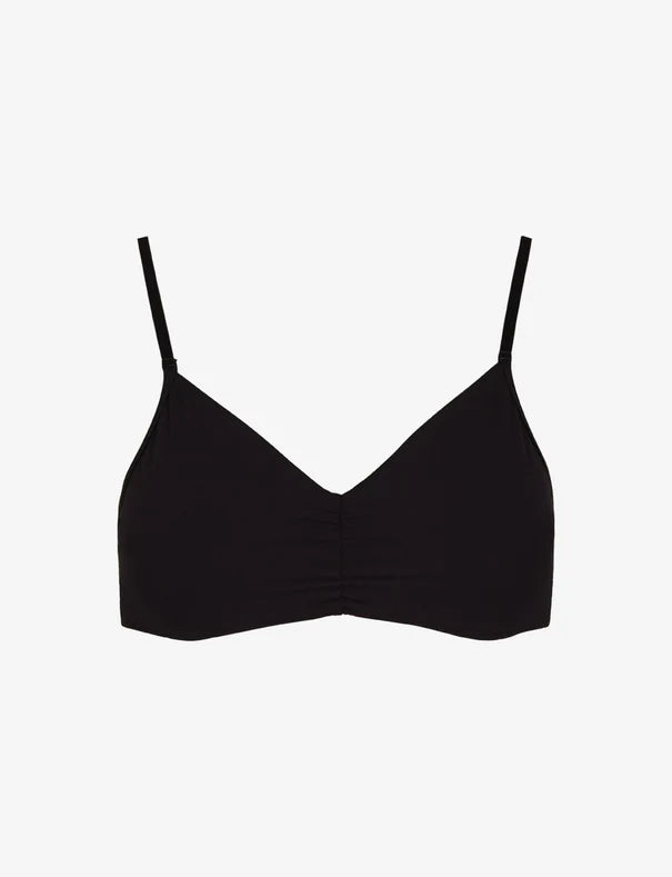 Commando Cotton Bralette - Black Intimates - Sloane Boutique
