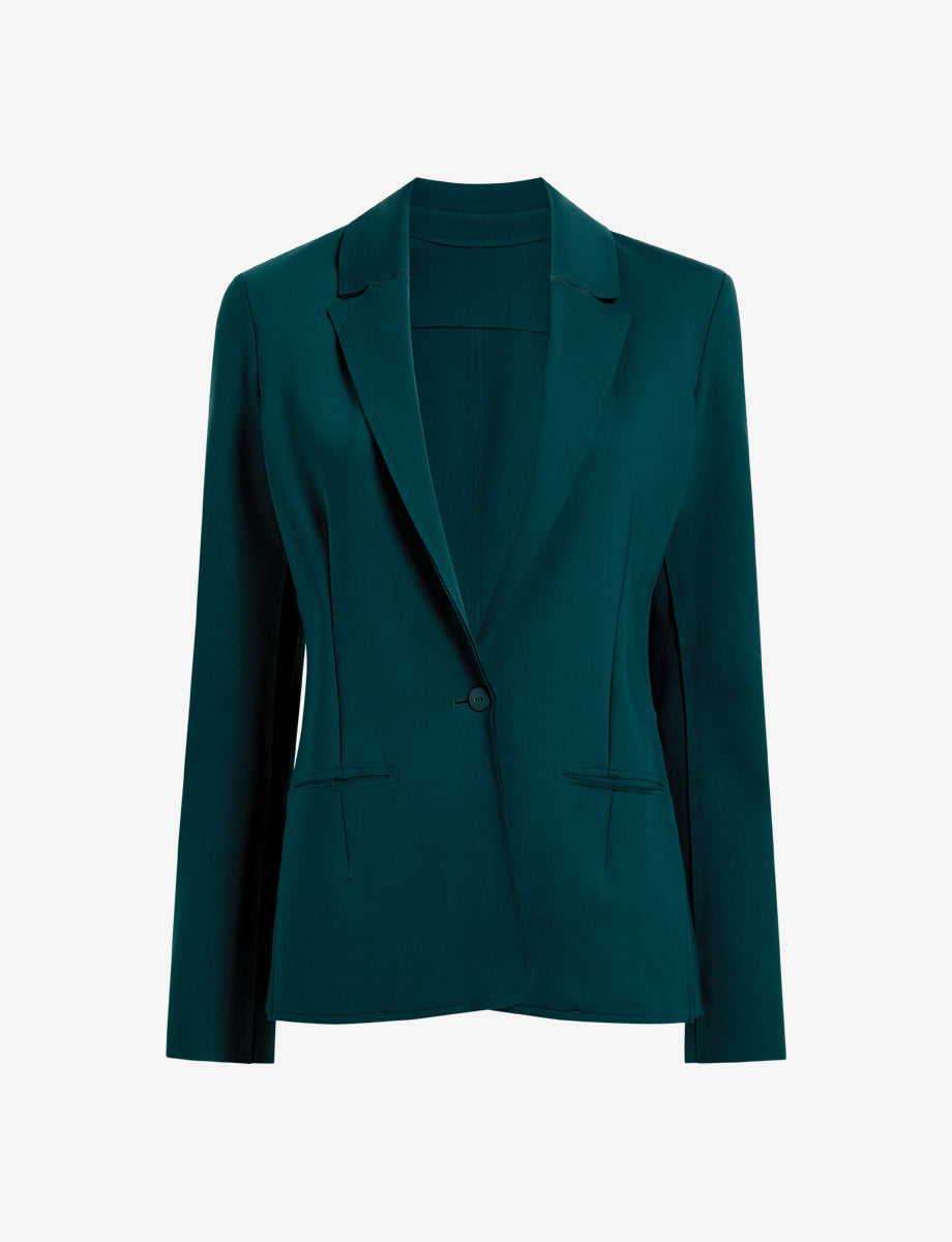 Commando Neoprene CEO Blazer - Juniper Outerwear - Sloane Boutique