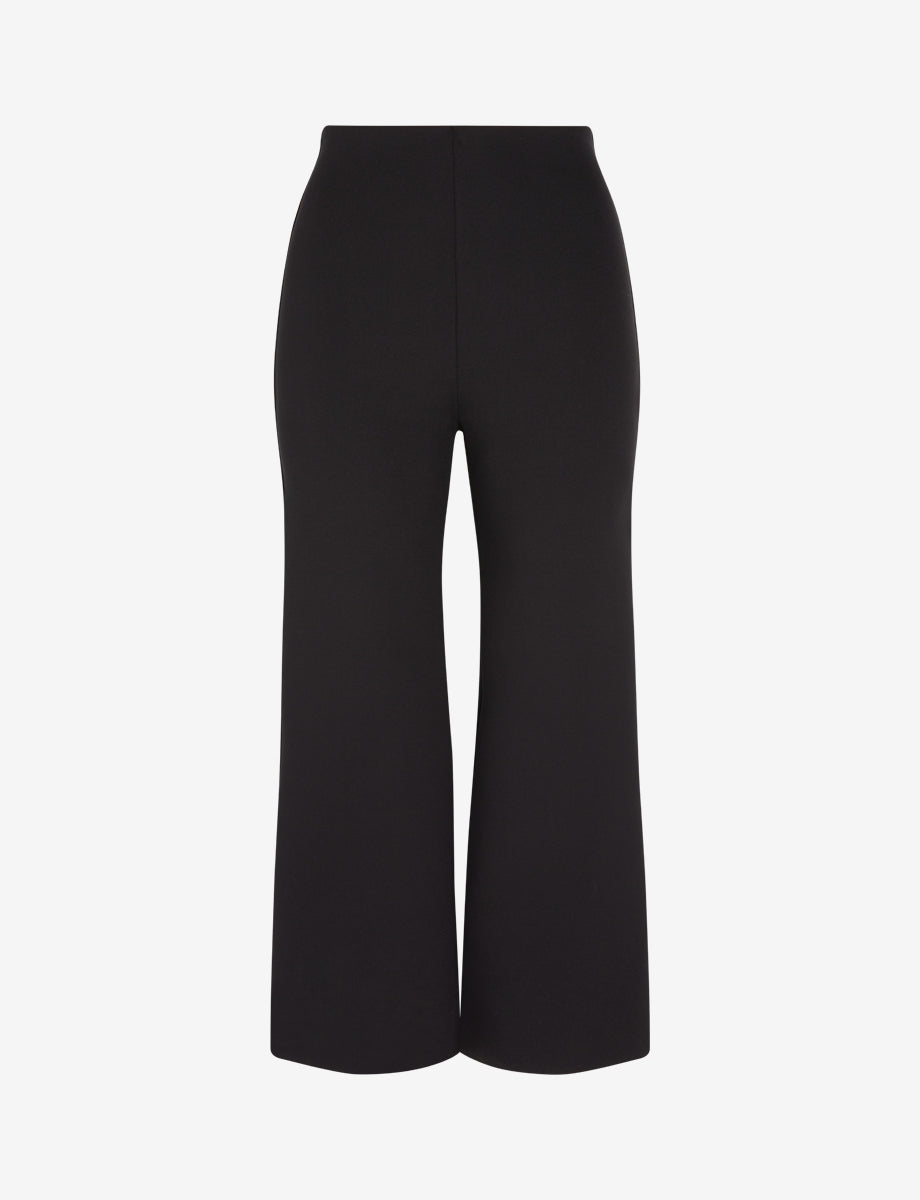 Commando Neoprene Cropped Wide Leg Pant - Black Women's Bottoms - Sloane Boutique