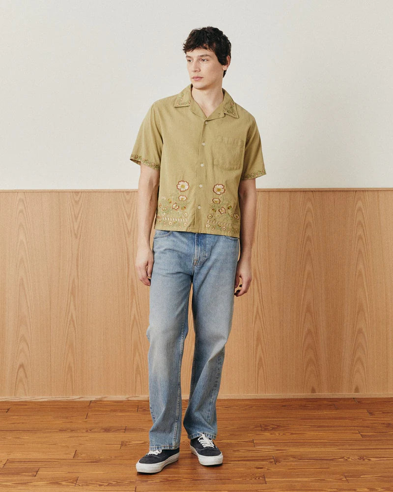 Corridor Augusta Short Sleeve - Olive Men's Tops - Sloane Boutique