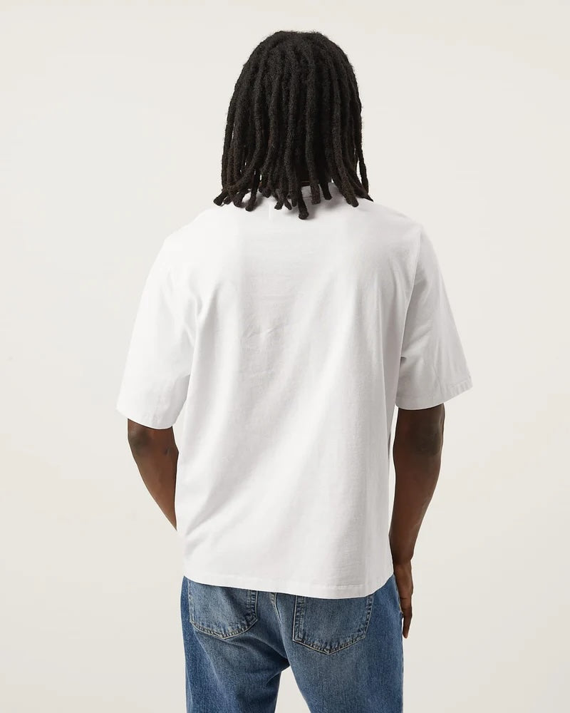 Corridor Garment Dye Tee - White Men's Tops - Sloane Boutique