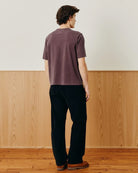 Corridor Garment Dyed Tee - Wine Men's Tops - Sloane Boutique