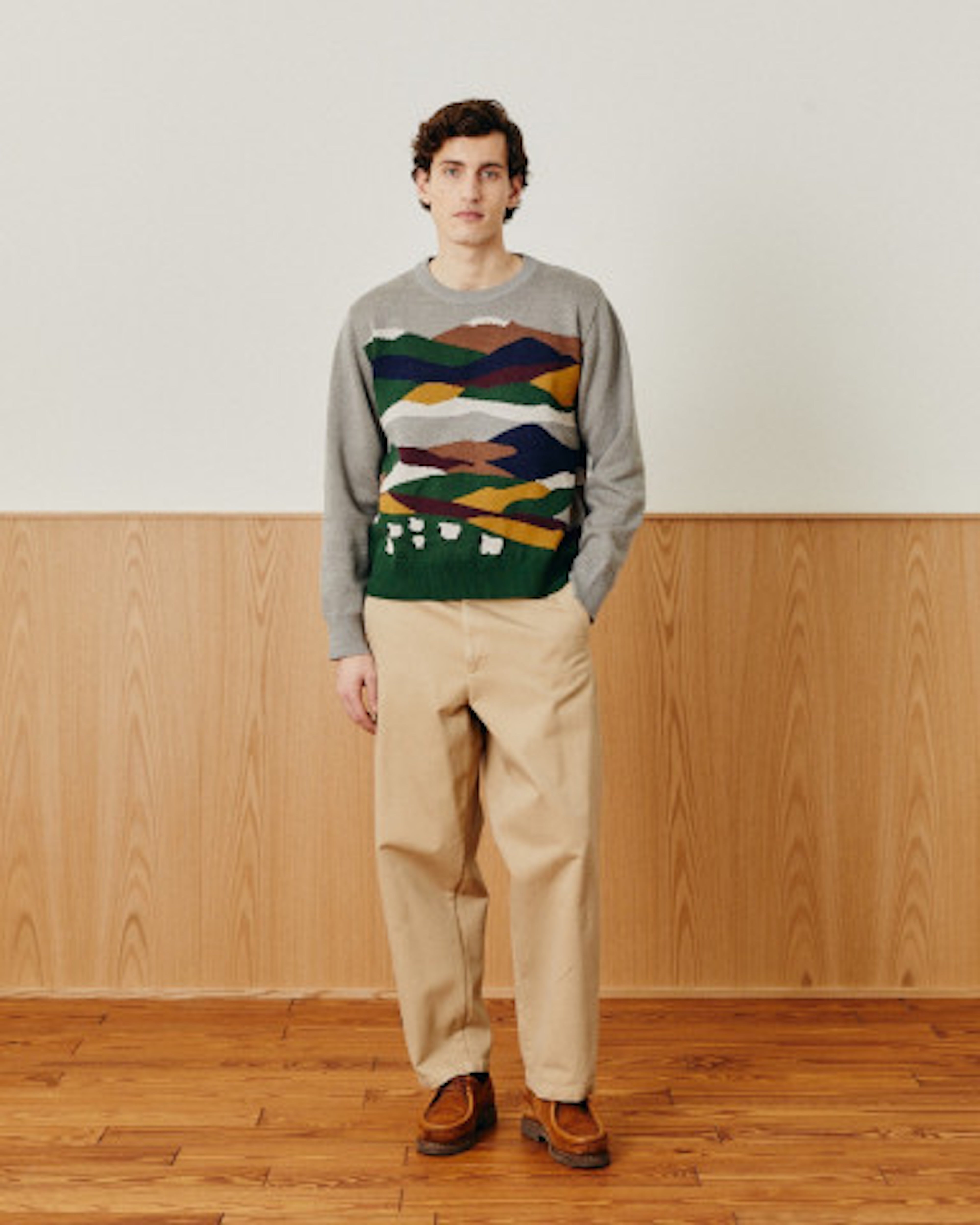 Corridor Landscape Crew - Multi Men's Tops - Sloane Boutique