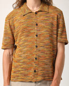 Corridor Men's Hand-Dyed Buttondown - Yellow Men's Tops - Sloane Boutique