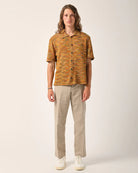 Corridor Men's Hand-Dyed Buttondown - Yellow Men's Tops - Sloane Boutique