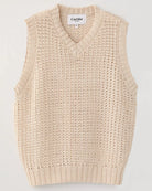 Corridor Mercerized Sweater Vest - Natural Men's Tops - Sloane Boutique