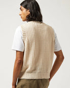Corridor Mercerized Sweater Vest - Natural Men's Tops - Sloane Boutique
