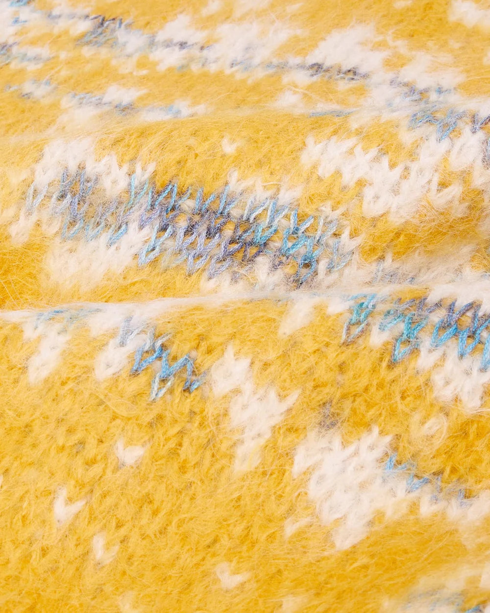 Corridor Mohair Camo Cardigan - Yellow Men's Tops - Sloane Boutique