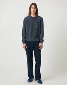 Corridor Moleskin Trouser - Navy Men's Bottoms - Sloane Boutique