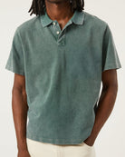 Corridor Pique Polo - Army Men's Tops - Sloane Boutique