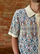 Corridor Trance Knit Shirt - Natural Men's Tops - Sloane Boutique