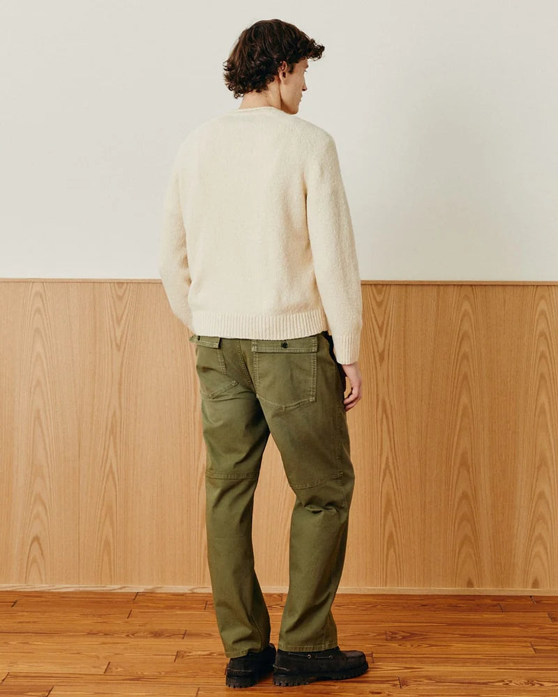 Corridor Wool Boucle Rollneck - Natural Men's Tops - Sloane Boutique