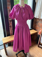Devotion Rania Midi Dress - Fuchsia Dresses - Sloane Boutique