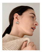 Fay Andrada Hilma SM Hoops - Silver Jewelry - Sloane Boutique