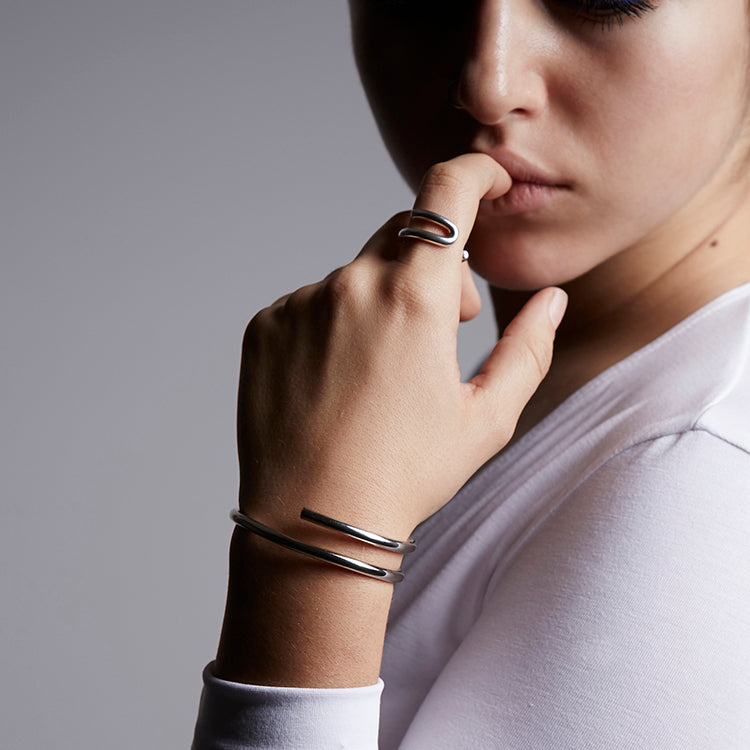 Fay Andrada Lasso Cuff - Brass Jewelry - Sloane Boutique